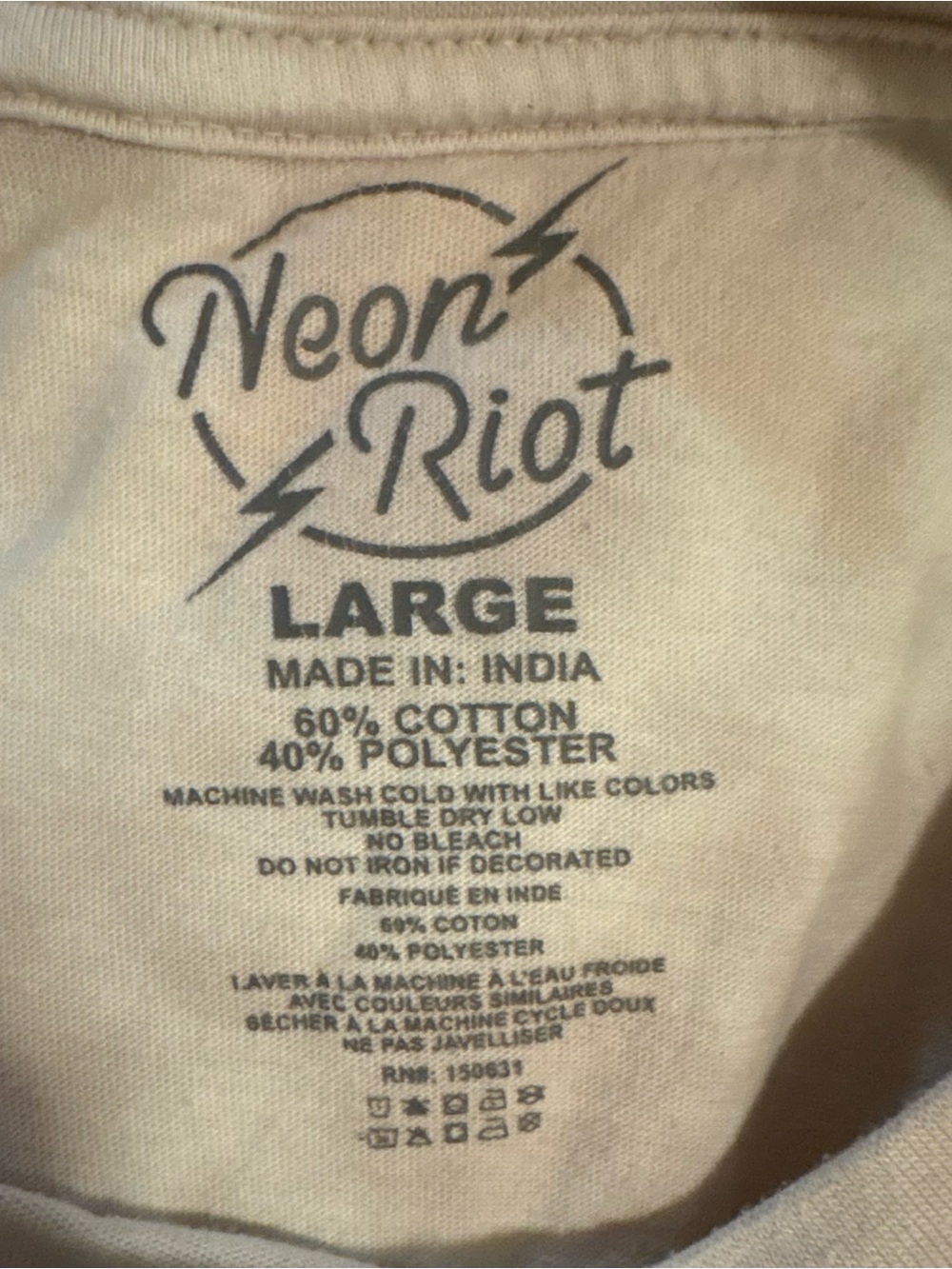 Neon Riot Insect Graphic Tee - Picture 5 of 5
